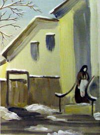 Эскиз к сказкам Андерсена