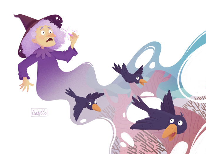 Белла и Борис. Легенда о героях леса. Иллюстрация к книге (5)