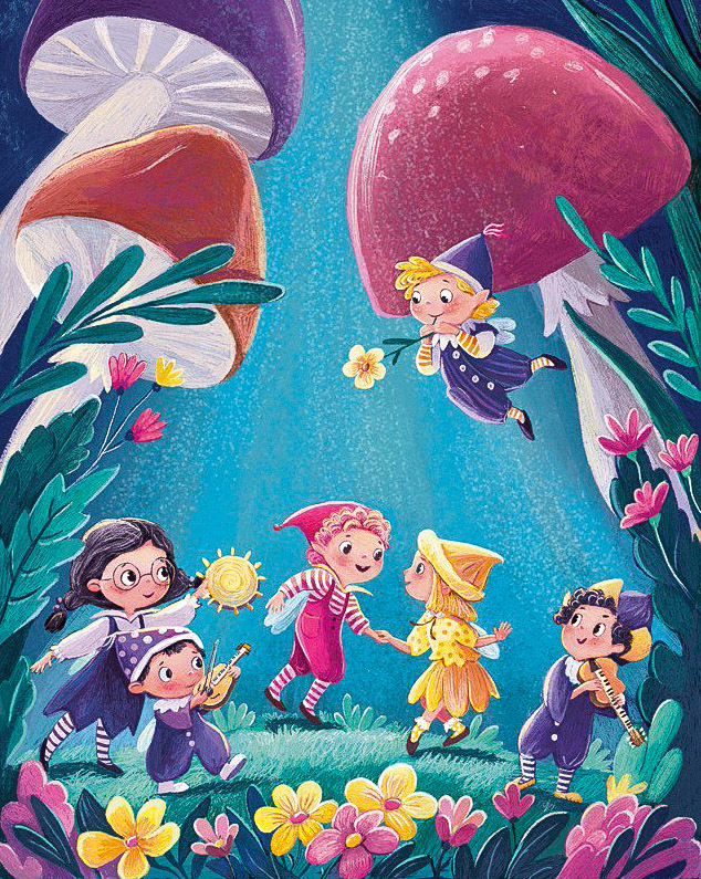 Праздник на вошебной поляне