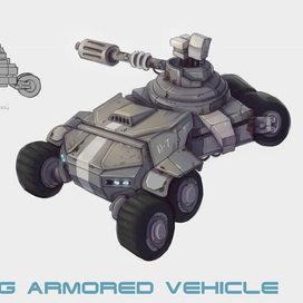 Бронемашина для глубокой разведки