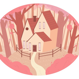 Вечерний лес