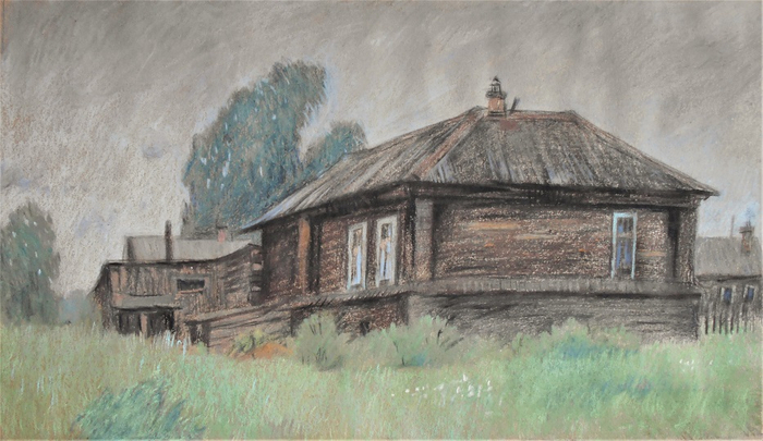 Заброшенный дом. Белая Холуница