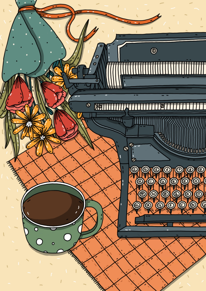 Открытка для кофейни