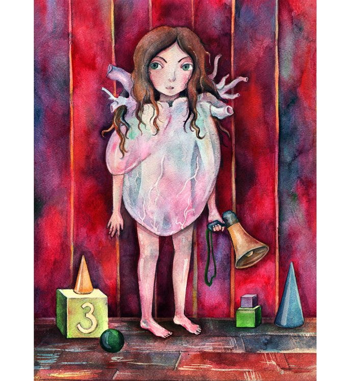 Девочка-сердце