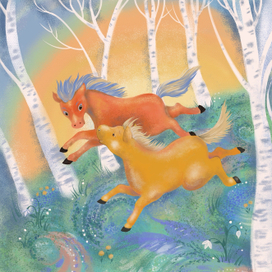 Апрель. Лошадкин календарь.