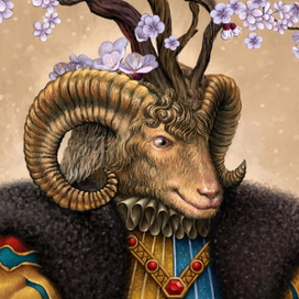 Фрагмент работы "Овен"