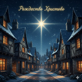 открытка к Рождеству