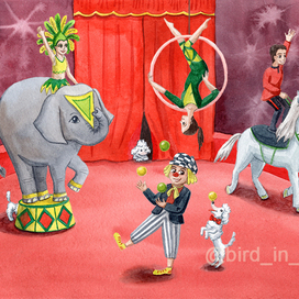 Виммельбух "Цирк"