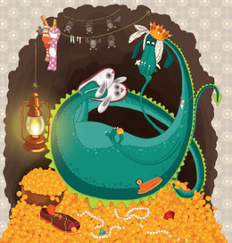 Ілюстрація до книги "Зварю тобі борщику"