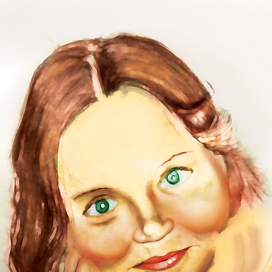 Девушка смеется