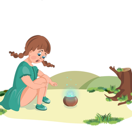 Мика и волшебный горшочек