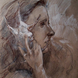 Наташа у моря