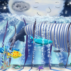 Кит и тучка