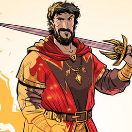 всепоглощающий воитель с огненным бичом))