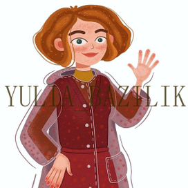 стилизованный портрет/персонаж