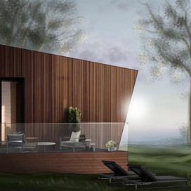 Терраса в загородном доме