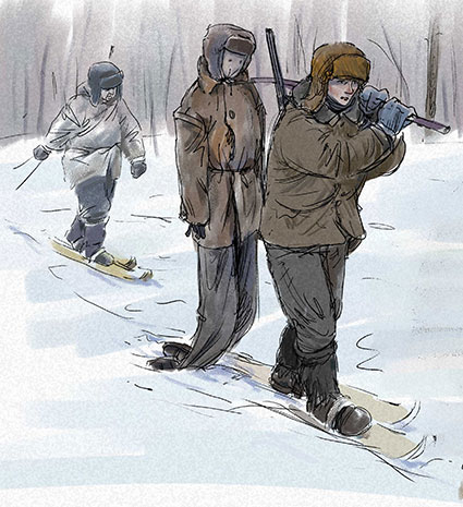 "Ворон" Е.Рудашевский  La Pensée Russe 2012г.