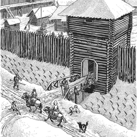 Вагайская крепостца.