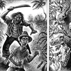 Кто-то страшный к нам идет. Лес злых чудес.