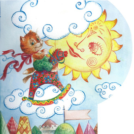 Обложка к книге "Потешки" В.Берестова