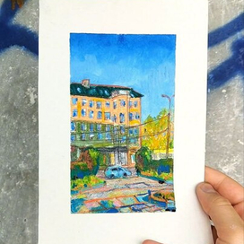 Летняя прогулка, скетч