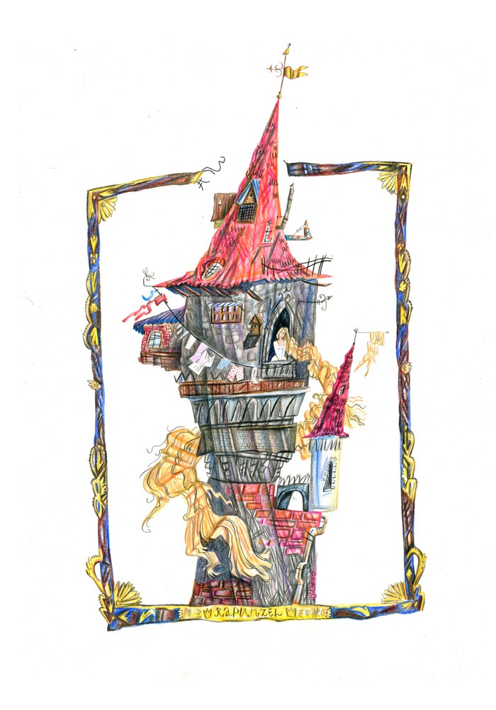 башня рапунцель.