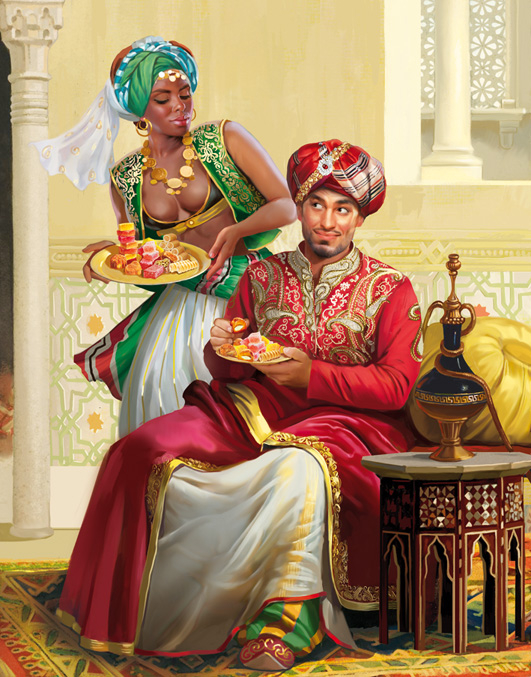 Рахат-лукум моих очей.