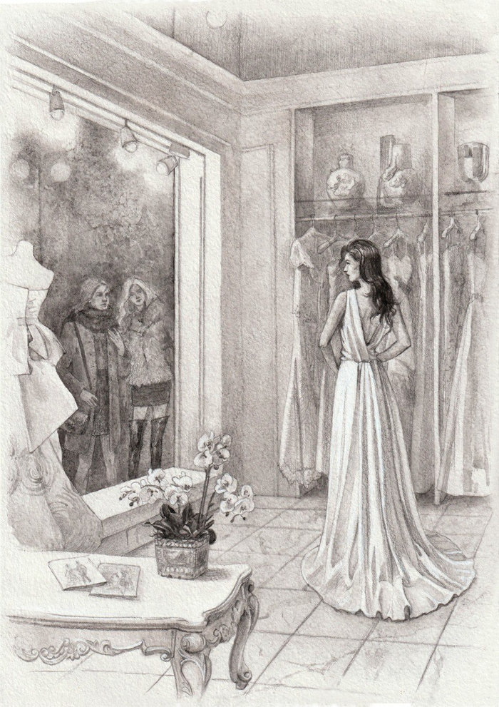 Илл. к роману Киры Вежавы "Время видеть снег"