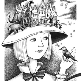 иллюстрация к книге "Мэри Поппинс"