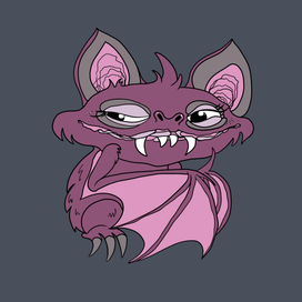 Летучая мышка. Инкктобер 22. День 3