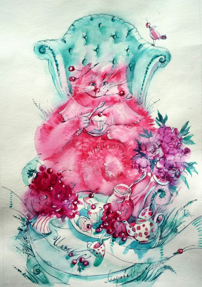 Черешневый кот