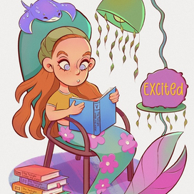 Expressive MerMay (Excited)