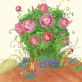 Алиса в саду