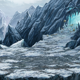 локация "Ледяной перевал"