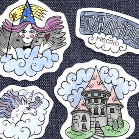 Фентези стикеры