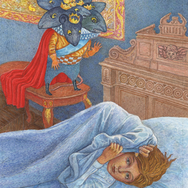 Иллюстрация к сказке"Щелкунчик и мышиный король"