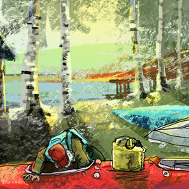 С дядей Колей