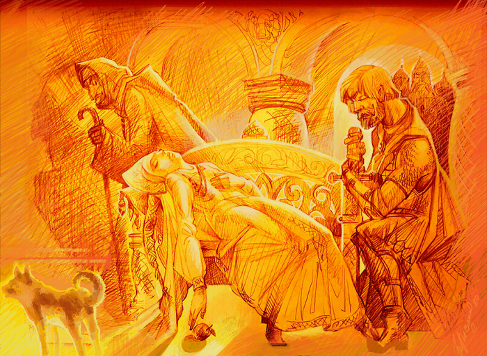 Сказки Пушкина. Сказка о мертвой царевне