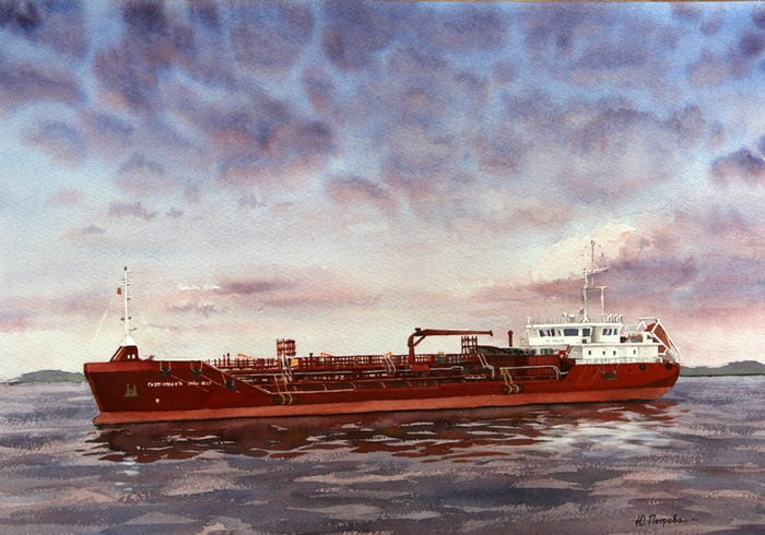 Танкер газпромнефть Зюйд-Вест