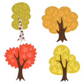 Осенние деревья