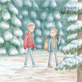 Иллюстрация к книге "Beyond the Clover"