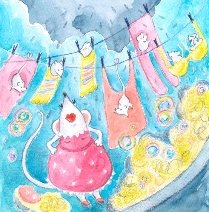 Веселое купанье