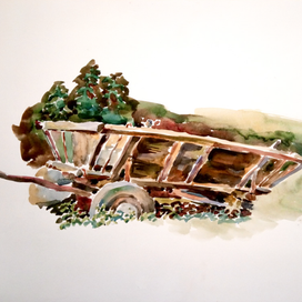 Старая телега