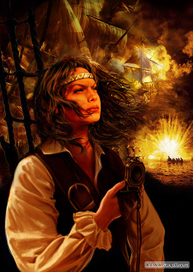 Обложка к роману Елены Горелик "Не женское дело"