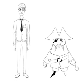 Наброски персонажей 