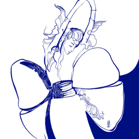 Инктобер 2021, день 4. Knot