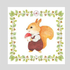 Котенок и бельчонок