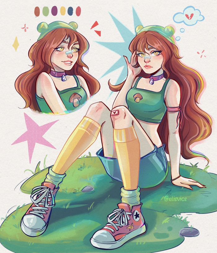 Персонаж для комикса