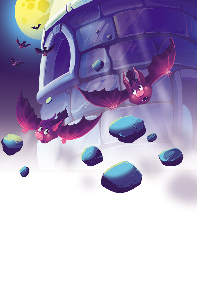 12. Иллюстрация к книге Е. Матюшкиной "Кот да Винчи. Оборотень разрушенного замка"