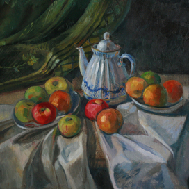 Натюрморт с чайником